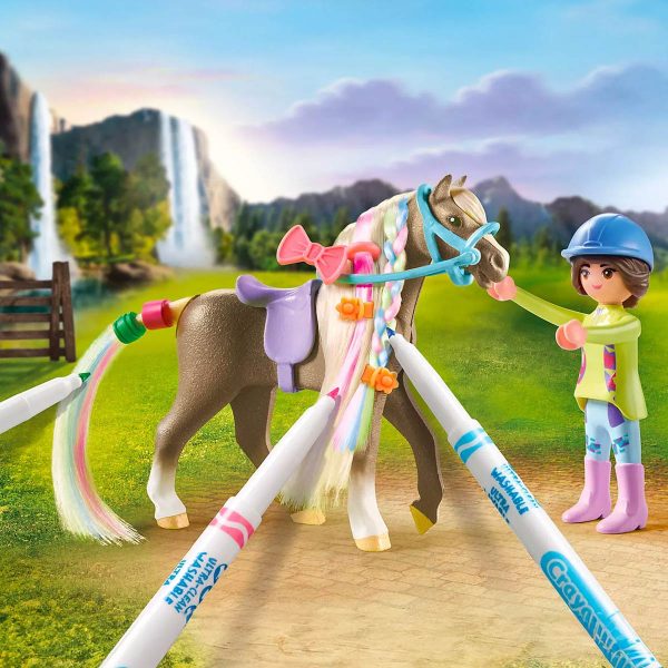 Set de Caballos Lavables Playmobil Horses of Waterfall 71640