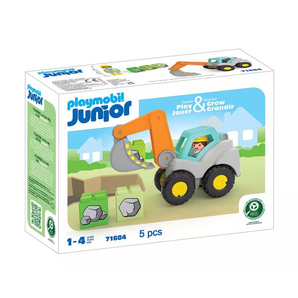 Pala Excavadora Playmobil Junior 71684