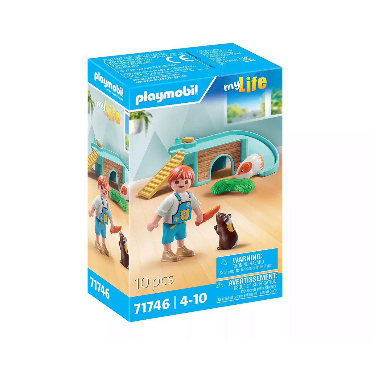 71746-playmobil-1 Casa para Cobayas Playmobil 71746