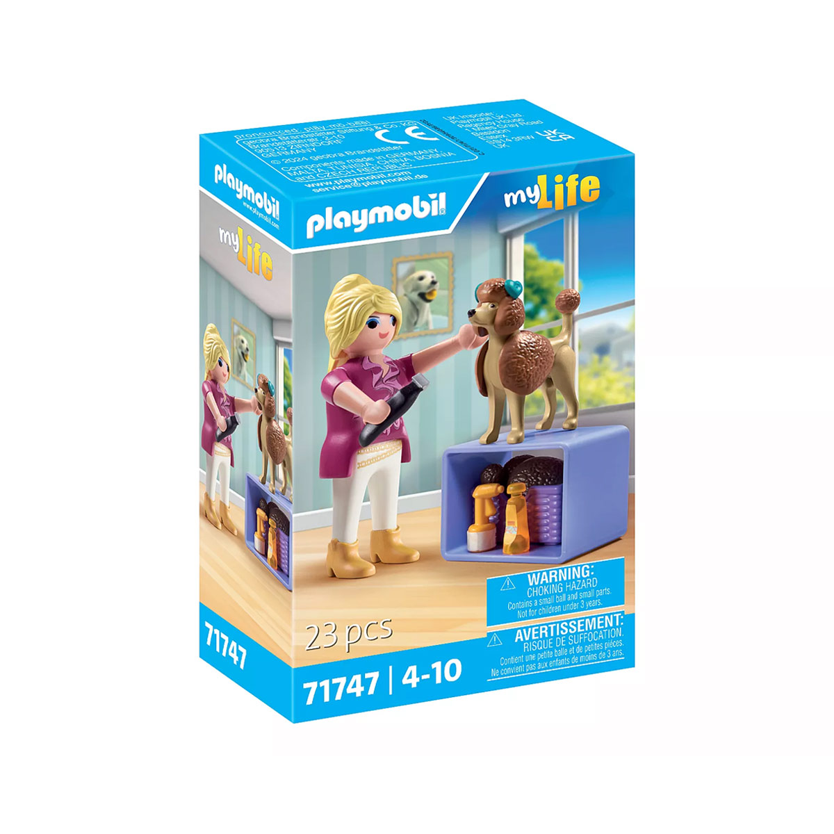 71747-playmobil-1 Peluquería Canina Playmobil 71747