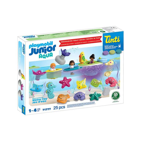 Calendario de Adviento para el Baño Playmobil Junior Aqua & Tinti 71777