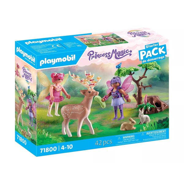 Hadas con Animales del Bosque | Starter Pack | Playmobil Princess Magic 71800