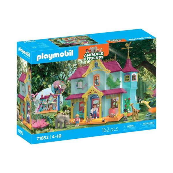 Mansión de Animales Playmobil Animals & Friends 71852