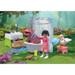 Divertido Baño de Animales Playmobil Animals & Friends 71950