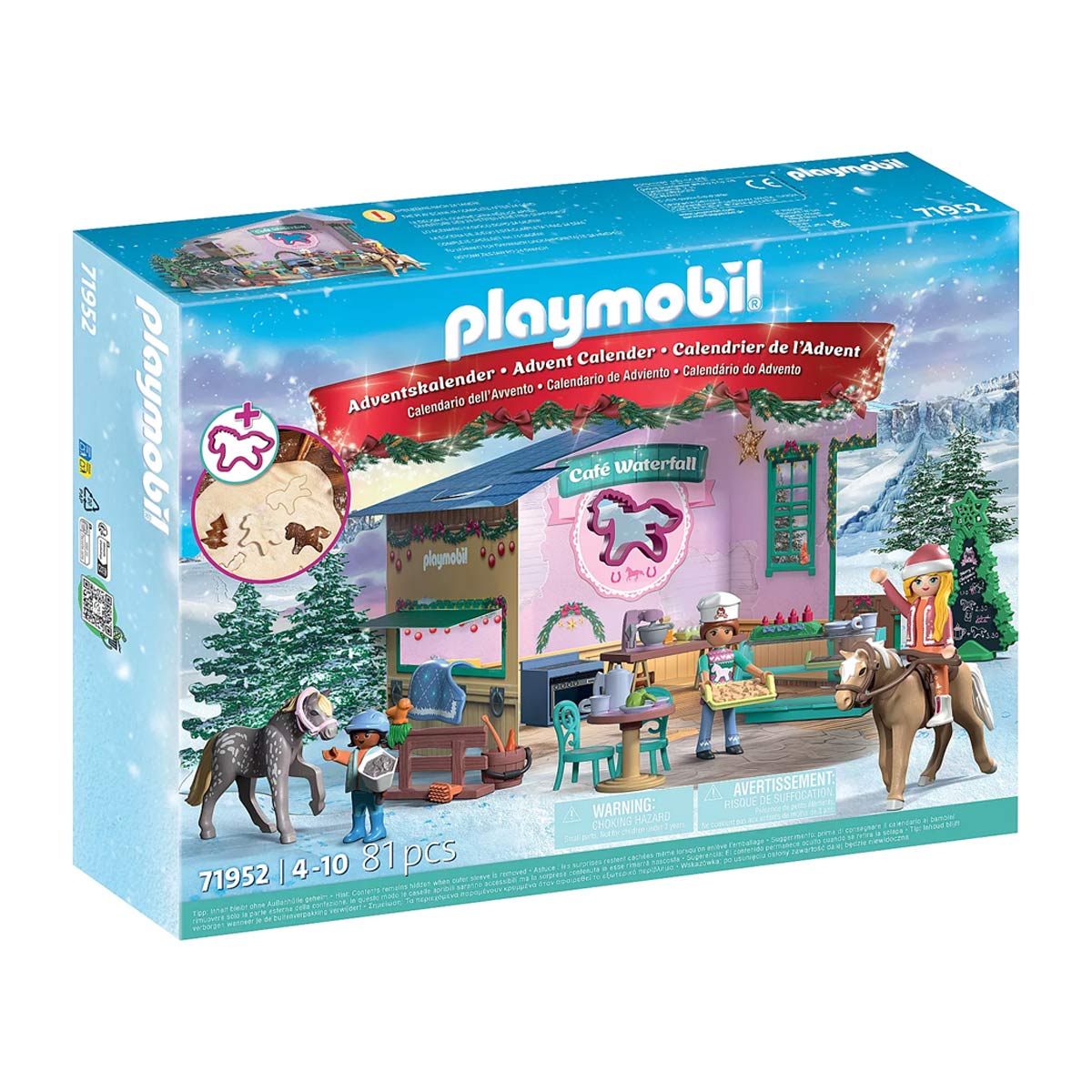 71952-playmobil-1 Pastelería Navideña | Calendario de Adviento Playmobil 71952
