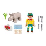 Cuidador con Rinoceronte Playmobil Duo Pack 72025