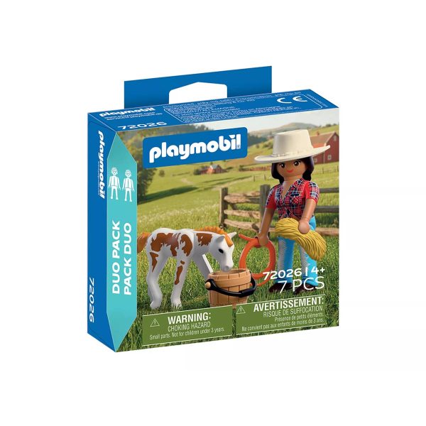 Jinete con Caballo Playmobil Duo Pack 72026