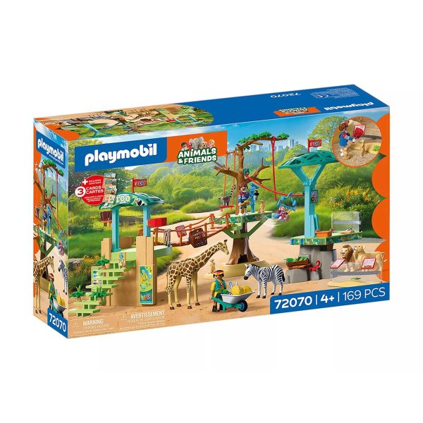 Zoo: Parque de Aventuras Playmobil Animals & Friends 72070