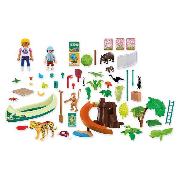 Zoo: Aventura en la Jungla Playmobil Animals & Friends 72071