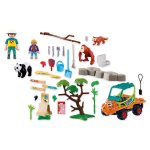 Zoo: Cuidador de Zoo con Vehículo Playmobil Animals & Friends 72072