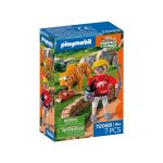 Zoo: Tigre y Visitante Playmobil Animals & Friends 72089