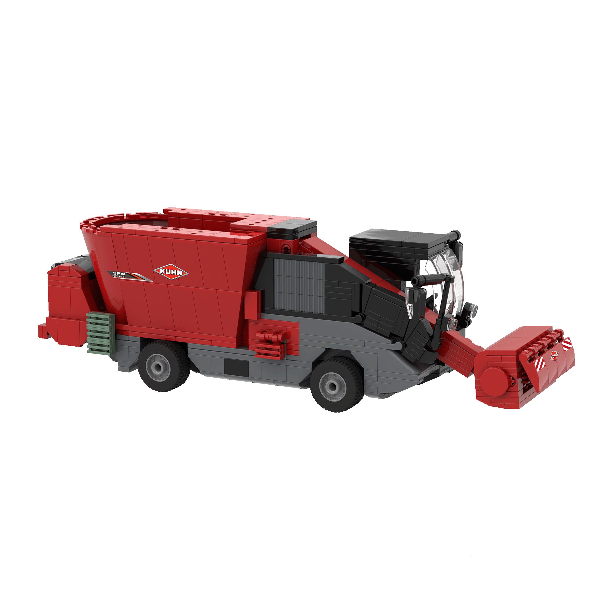 Mezcladora Unifeed Kuhn Selfpropelled mixer feeder wageon SPW Intense | Brixies - 5 Mezcladora Autopropulsada Unifeed KUHN SPW Intense | Brixies