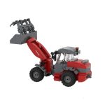 Cargadora Weidemann 3060 con cuchara de pinza, horquillas porta-palets y Accesorios | Brixies