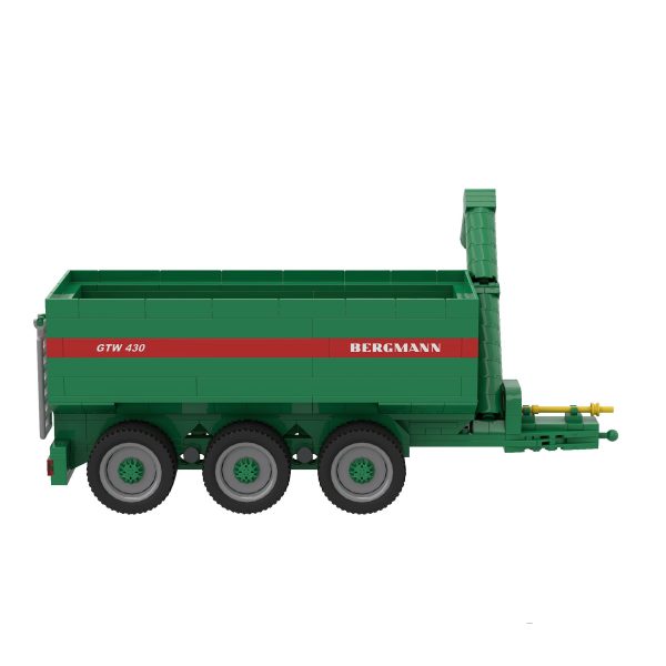Remolque de Transbordo de Grano Bergmann Überladewagen GTW 430 | Brixies