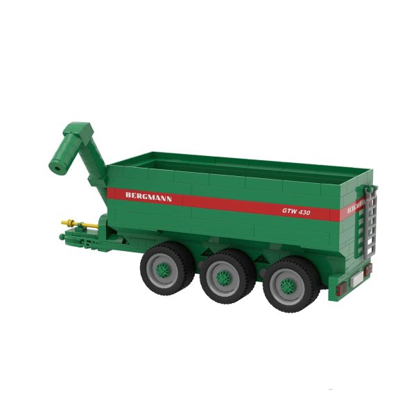 Remolque de Transbordo de Grano Bergmann Überladewagen GTW 430 | Brixies