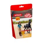 Victoria en el Torneo con Flocke | Pocket Set | Schleich 81539