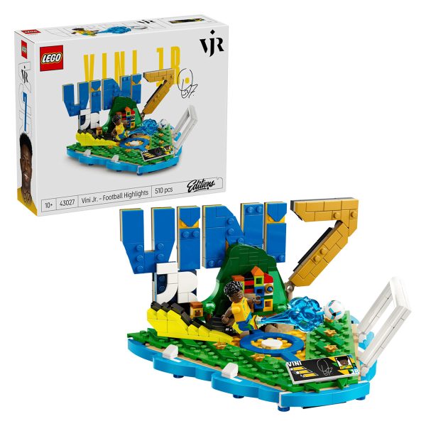 Vini Jr.: Fenómenos del Fútbol | Lego® Editions 43027