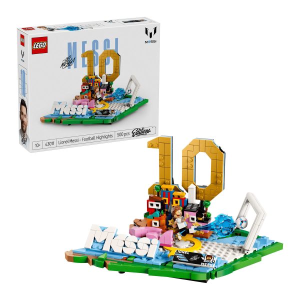 Lionel Messi: Fenómenos del Fútbol | Lego® Editions 43011
