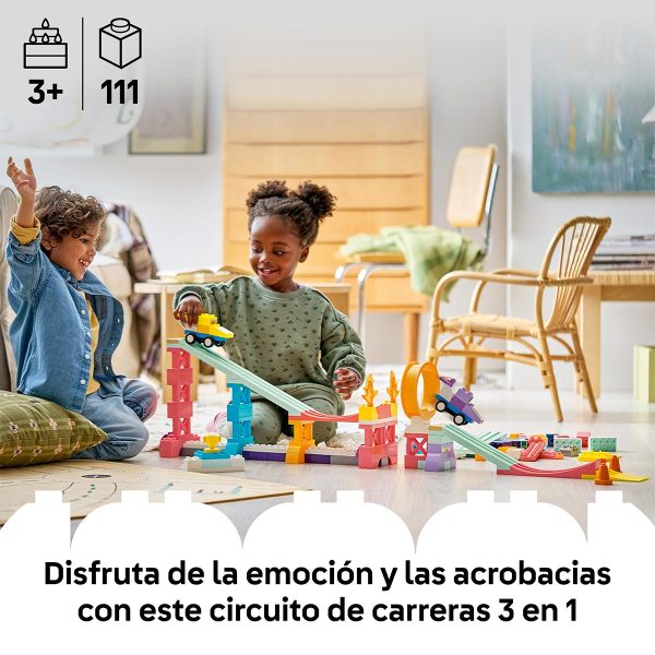 Rampas Creativas “3 en 1” con Vehículos | Lego Duplo 10478