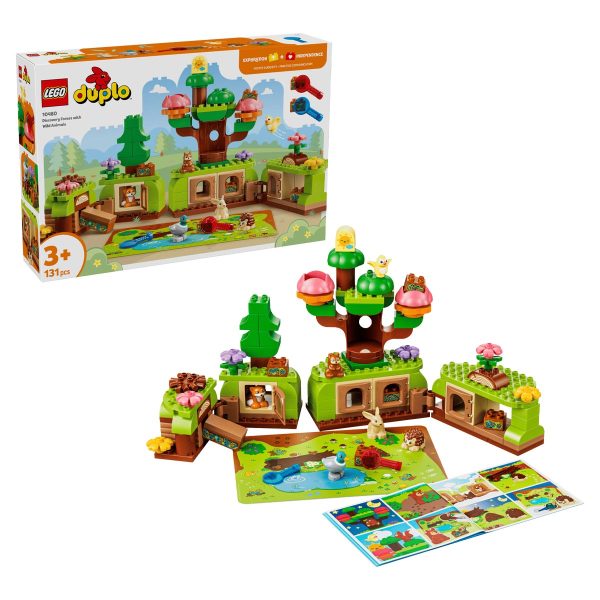 Bosque de los Descubrimientos con Animales Salvajes | Lego Duplo 10480