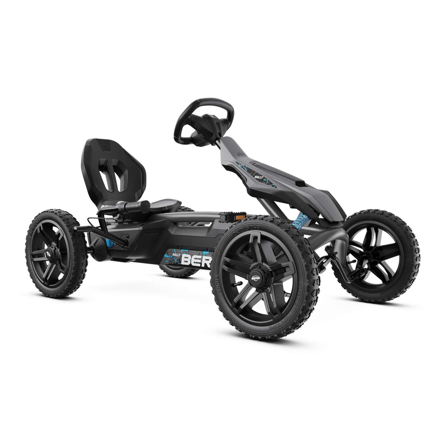 24.41.04.00_8715839103526_BERG Rally DRT Black 3 Gears_Ecomkit_NL_1 Kart de pedales BERG Rally DRT Black 3 Marchas 24.41.04.00