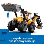 Cargadora Retroexcavadora Amarilla | Lego City 60480