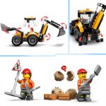 Cargadora Retroexcavadora Amarilla | Lego City 60480