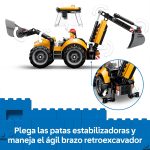 Cargadora Retroexcavadora Amarilla | Lego City 60480