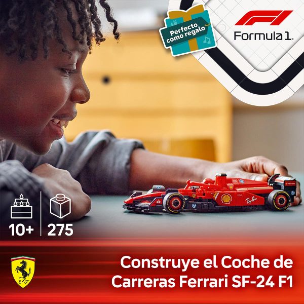 Coche de Carreras Ferrari SF-24 F1® | Lego Speed 77242