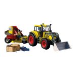 Tractor con Pala y Cosechadora de Patatas Playmobil 72161