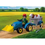 Tractor Pequeño con Hileradora de Heno Playmobil 72163