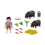 Granjero con Cerdito Panzón Playmobil 72171