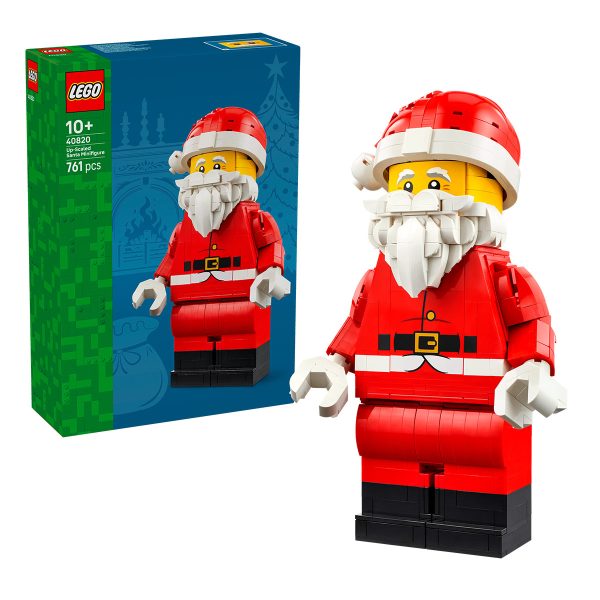 Minifigura Gigante de Papá Noel | Lego Minifugures 40820