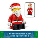 Minifigura Gigante de Papá Noel | Lego Minifugures 40820