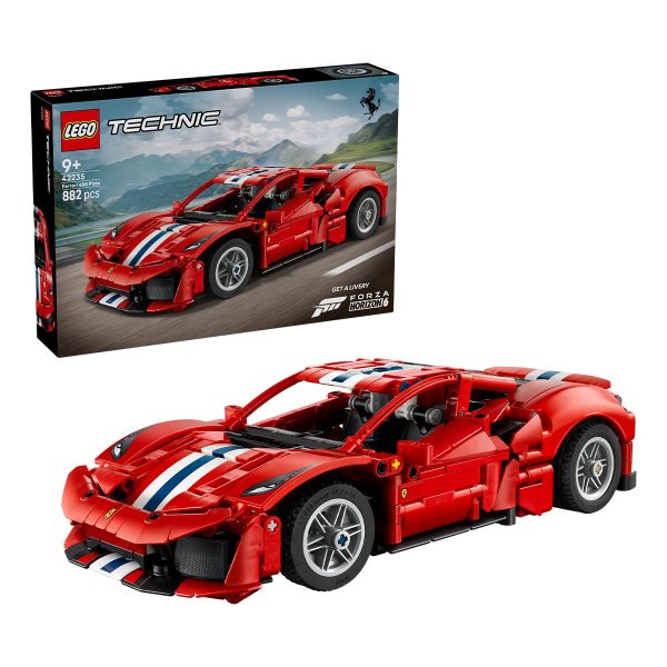 Coche Ferrari 488 Pista | Lego Technic 42235