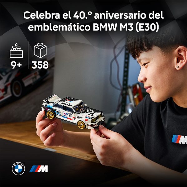 Coche de Carreras BMW M3 (E30) | Lego Speed 77263