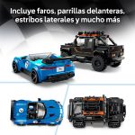 Coche Jaguar Project 7 y Todoterreno Land Rover Defender | Lego Speed 77264