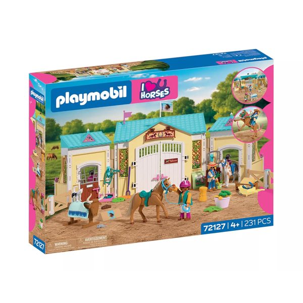 Gran Club de Equitación Playmobil I Love Horses 72127