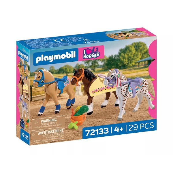 Tres Caballos de Colección Playmobil I Love Horses 72133
