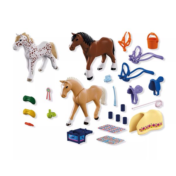 Tres Caballos de Colección Playmobil I Love Horses 72133