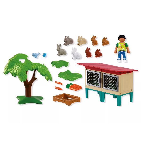 Conejera de Playmobil 72170