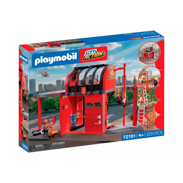 Gran Estación de Bomberos Playmobil City Action 72191