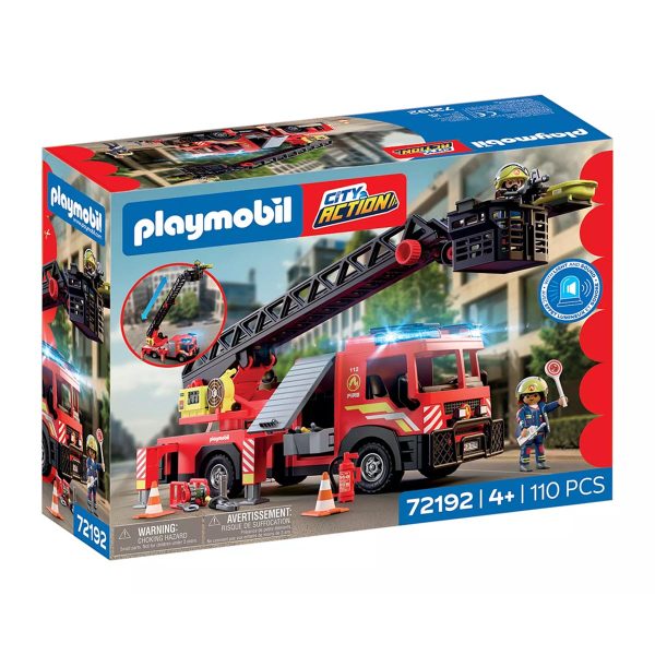 Camión de Bomberos con Escalera Playmobil City Action 72192