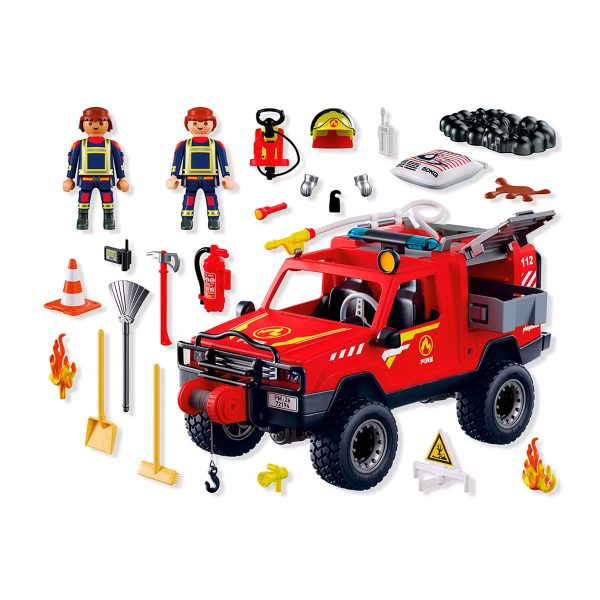Todoterreno Contra Incendios Playmobil City Action 72194