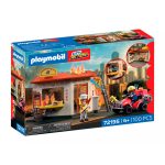 Quad de Bomberos con Hamburguesería en Llamas Playmobil City Action 72195