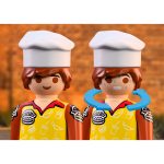 Quad de Bomberos con Hamburguesería en Llamas Playmobil City Action 72195