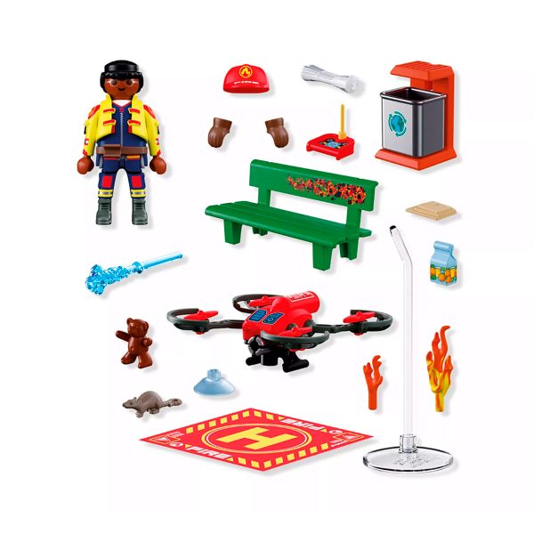 Dron de Extinción de Incendios Playmobil City Action 72197