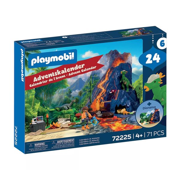 Expedición en Busca de Dinosaurios | Calendario de Adviento Playmobil 72225