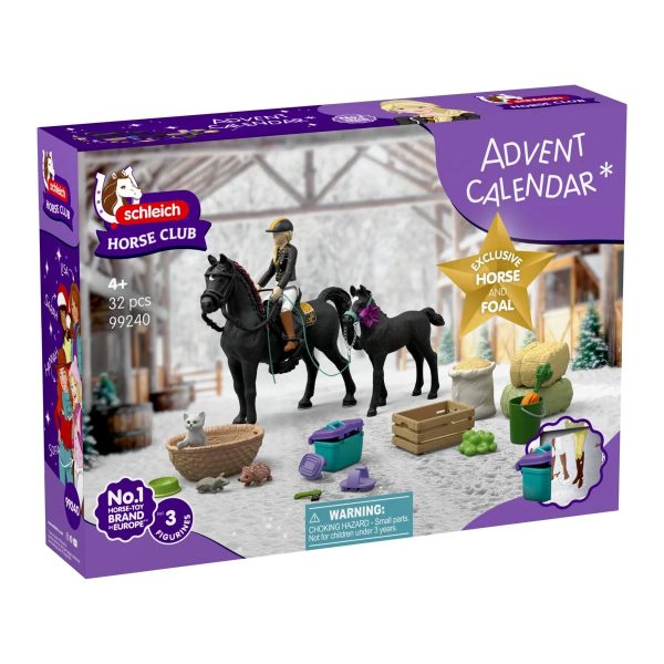 Paseo a Caballo por Winter Wonderland | Calendario de Adviento Schleich Horse Club 99240