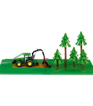 Set Forestal con Tractor y Árboles | Siku World